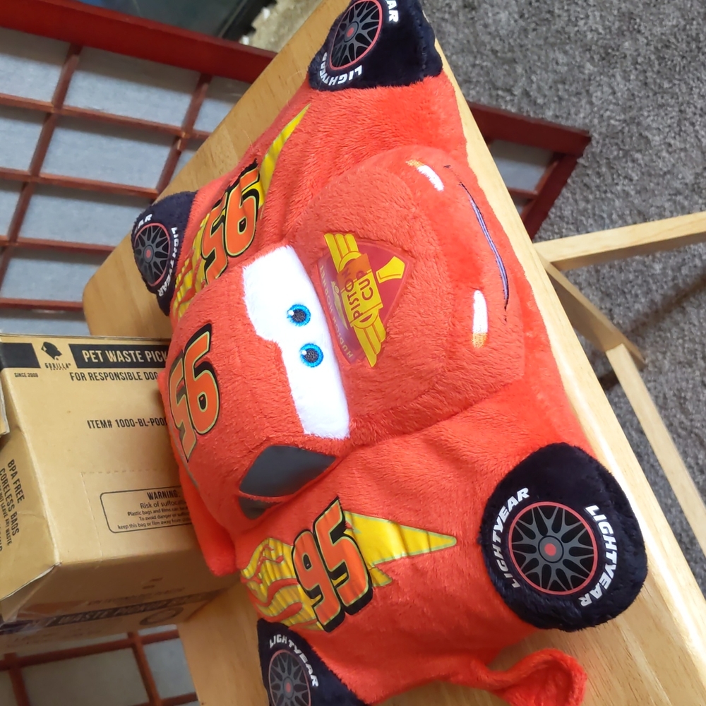 Cars Lightning McQueen pillow